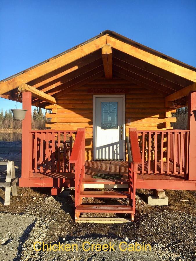 Alaska Log Cabins On The Pond Clear Creek Park Екстериор снимка